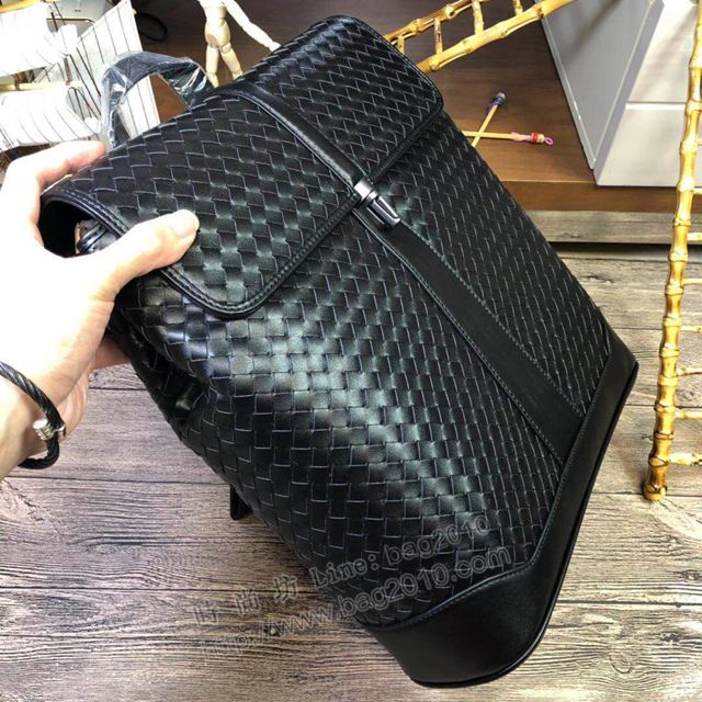BV男包 寶緹嘉經典款雙肩包 進口皮BV男士後背包  nbq1019
